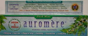 Auromere Toothpaste - Fresh Mint